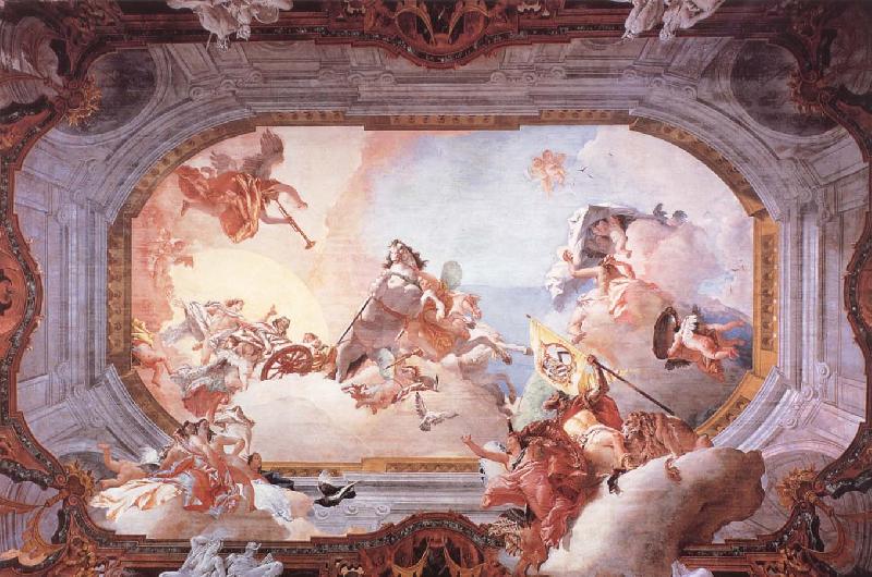 Giovanni Battista Tiepolo Brollopsallegori Germany oil painting art